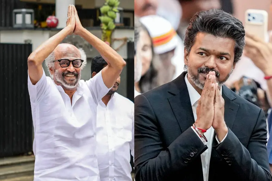 Rajinikanth and Vijay