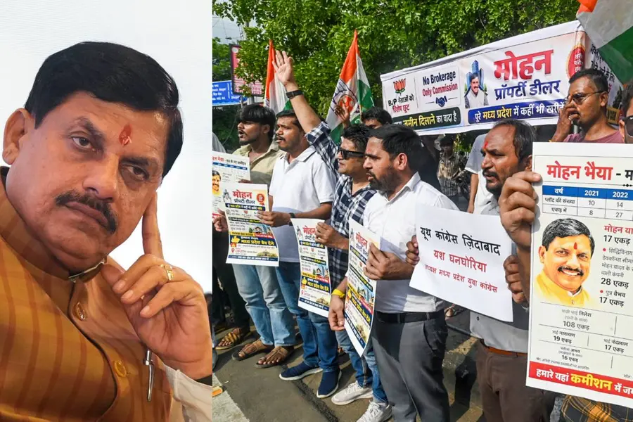മധ്യപ്രദേശ് മുഖ്യമന്ത്രിക്കെതിരേ 45 കോടിയുടെ അഴിമതി ആരോപണവുമായി കോൺഗ്രസ്, തള്ളി BJP; രാഷ്ട്രീയവിവാദം