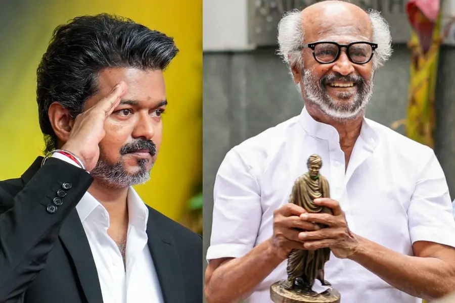 c joseph vijay and rajinikanth