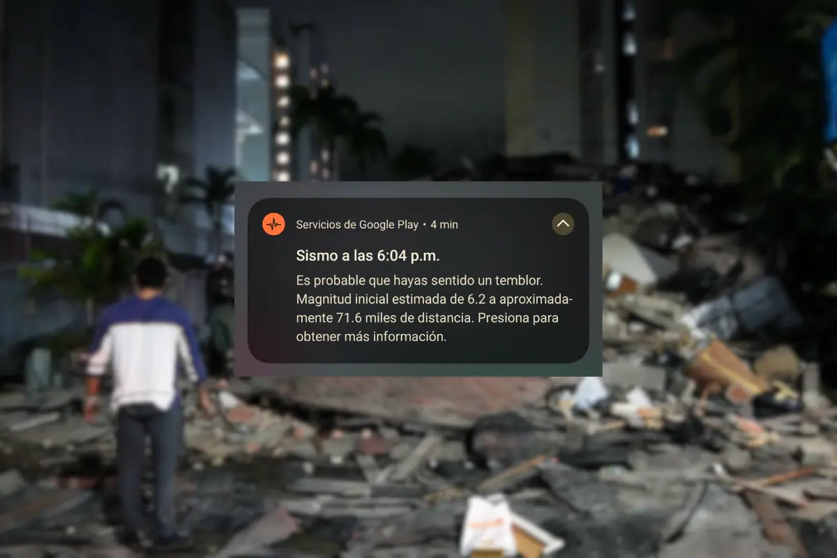 Earthquake warning before tremors
