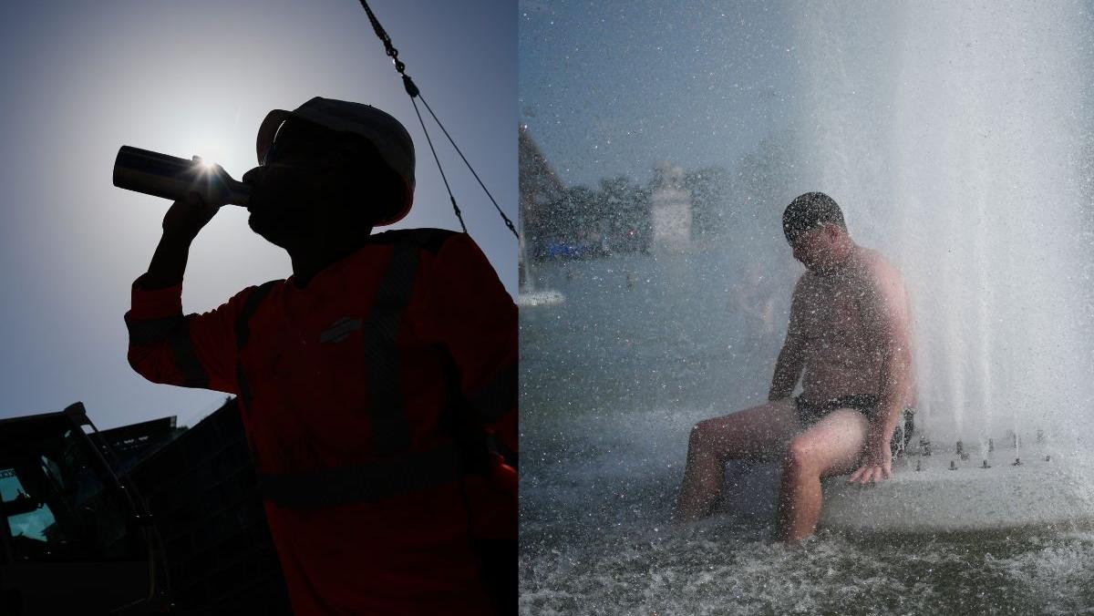 Europe heatwave: As flats turn into ovens, families sleep in parks for relief