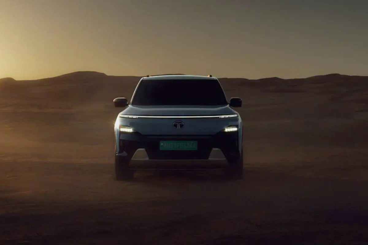 ടാറ്റ മോട്ടോഴ്സ് പുറത്തുവിട്ട സിയേറ EV-യുടെ ചിത്രം | Photo: Tata Motors