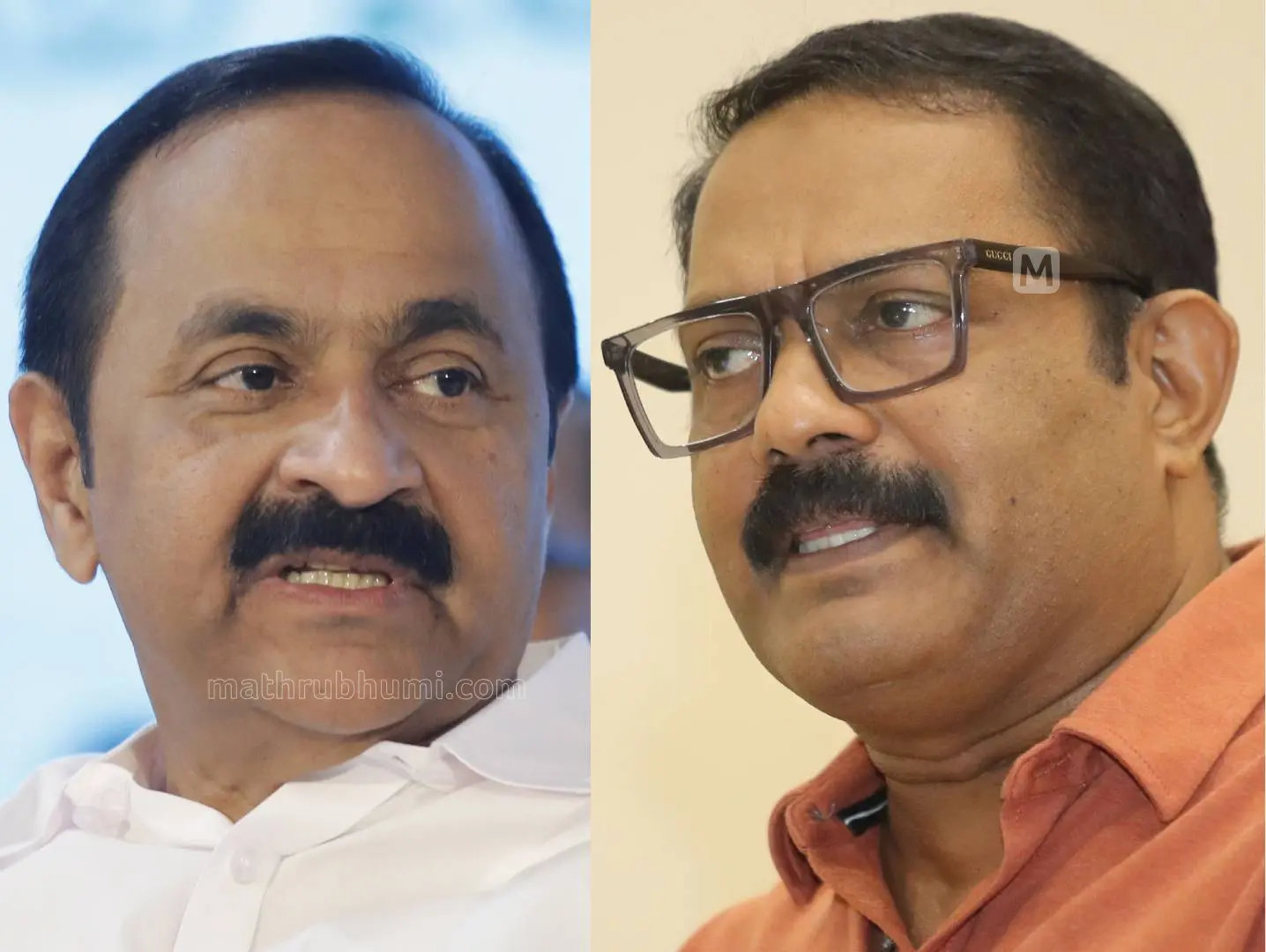 വി.ഡി. സതീശൻ, കെ.എം. ഷാജി | Photo: Mathrubhumi