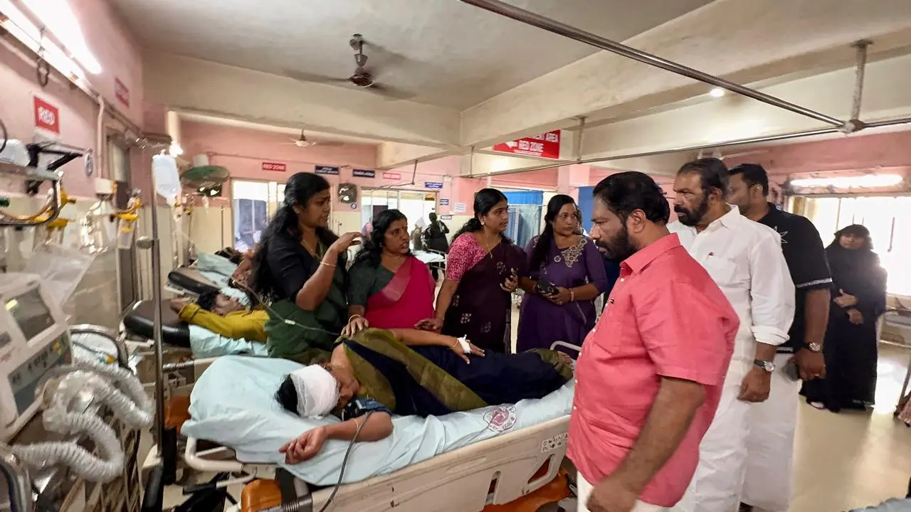 Councillors, injured in Thiruvananthapuram Corporation clash, admitted to hospital | Photo: Mathrubhumi