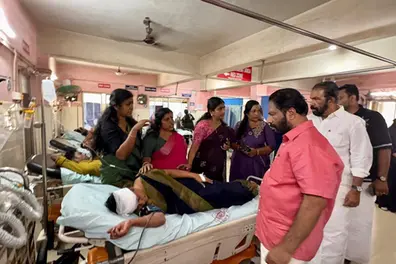 TVM Corporation clash: Mayor VV Rajesh, BJP and CPM councillors booked after violent scuffle