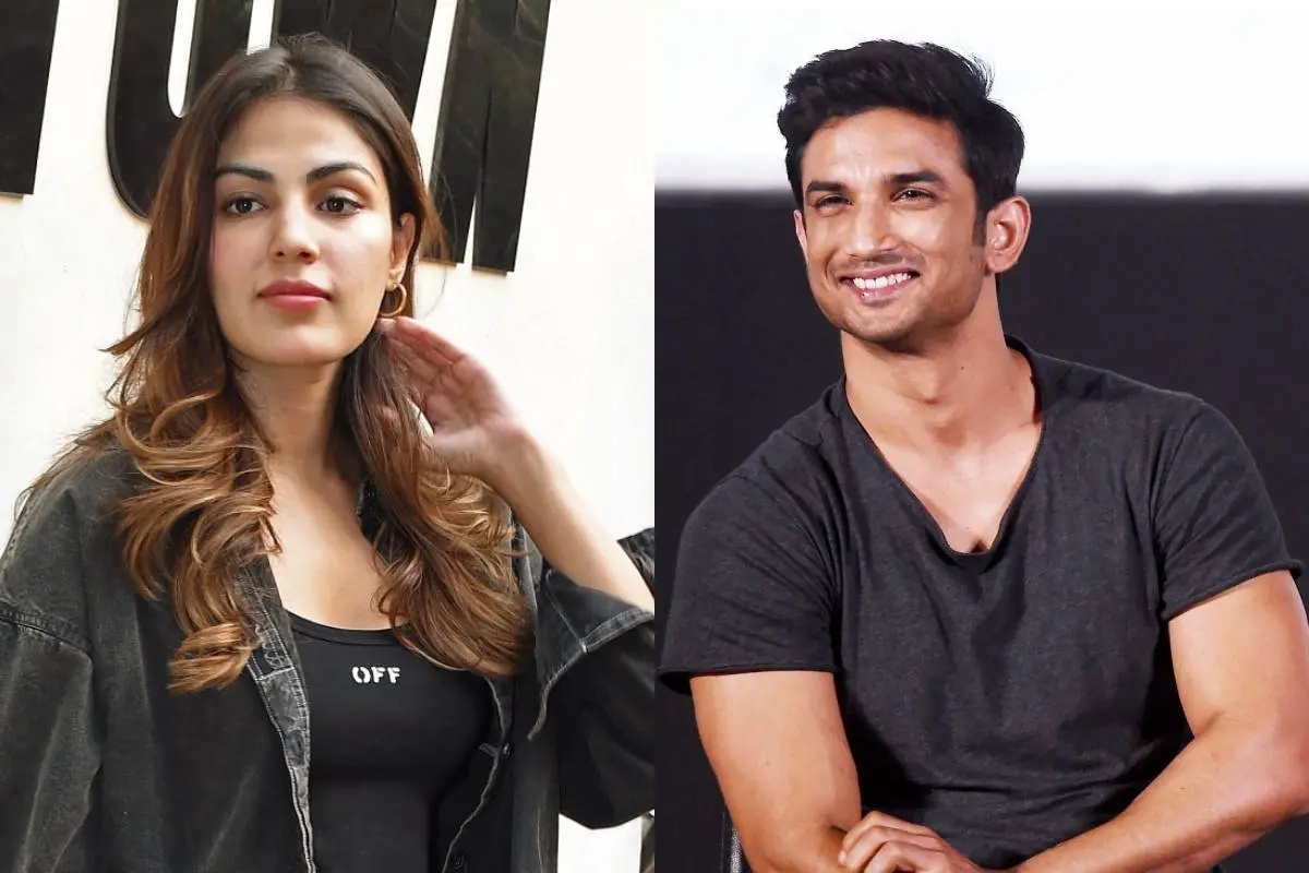 റിയ ചക്രബർത്തി, സുശാന്ത് സിങ് രജ്പുത്ത് | ഫോട്ടോ: ANI, PTI