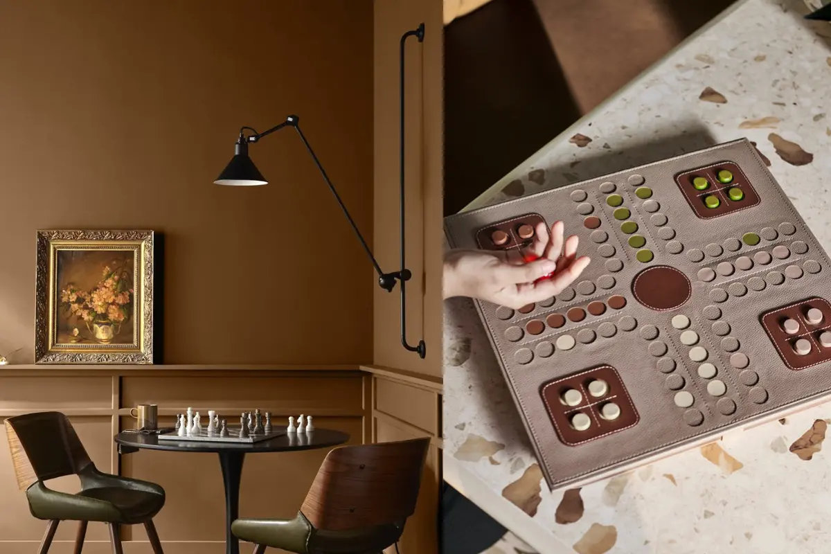 Board game as Interior statement pieces | Image: Magnolia / KILZ, TANN-ED