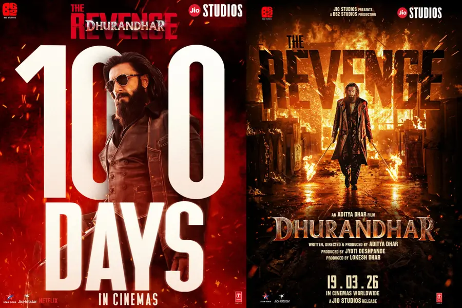 Ranveer Singh Movie Dhurandhar The Revenge Completes One Hundred Days Running Successfully In Theaters