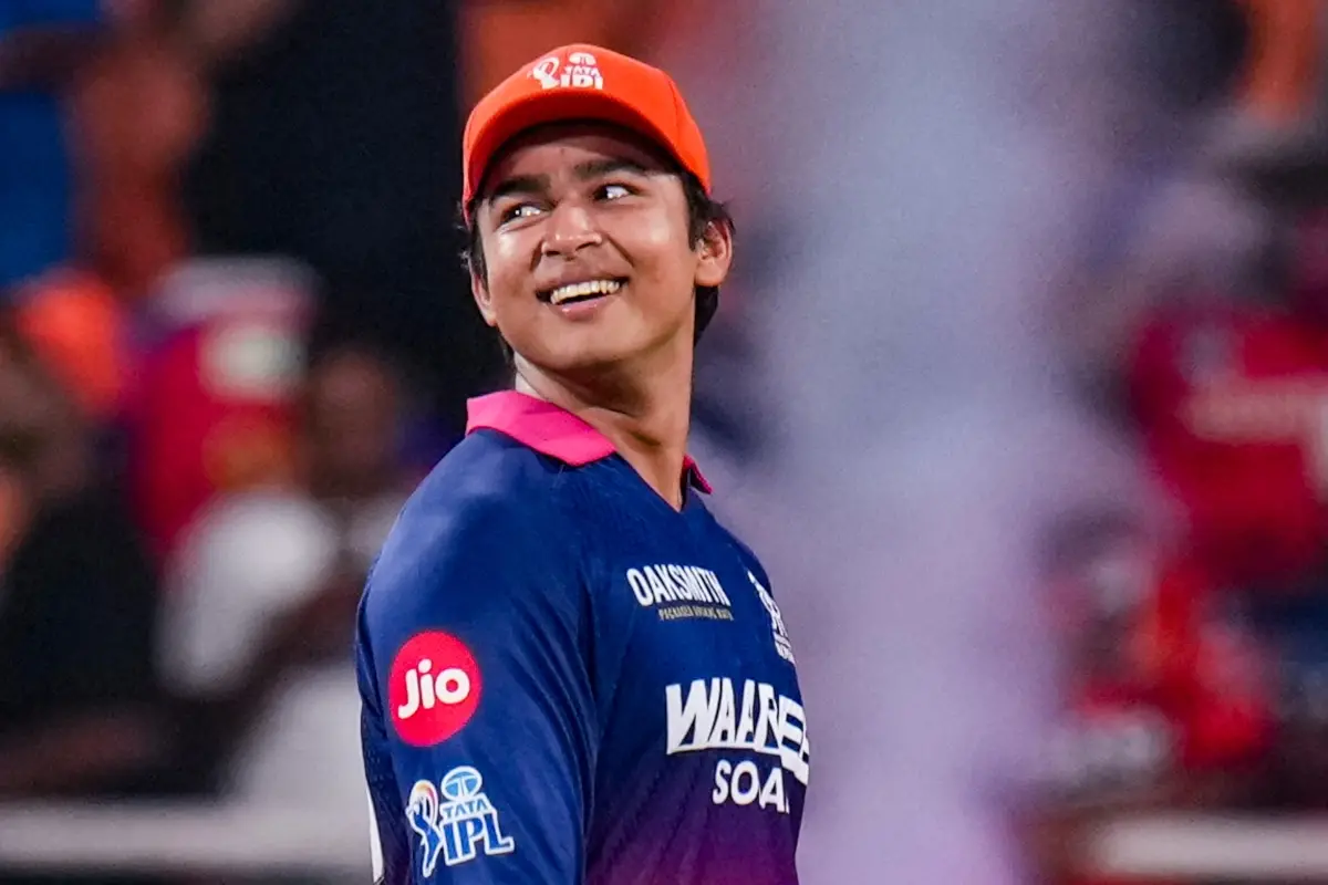 Rajasthan Royals' Vaibhav Sooryavanshi | Photo: PTI