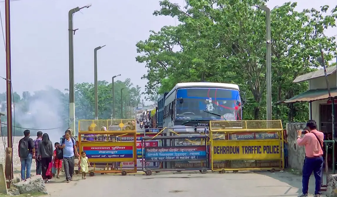 Dehradun-Himachal border