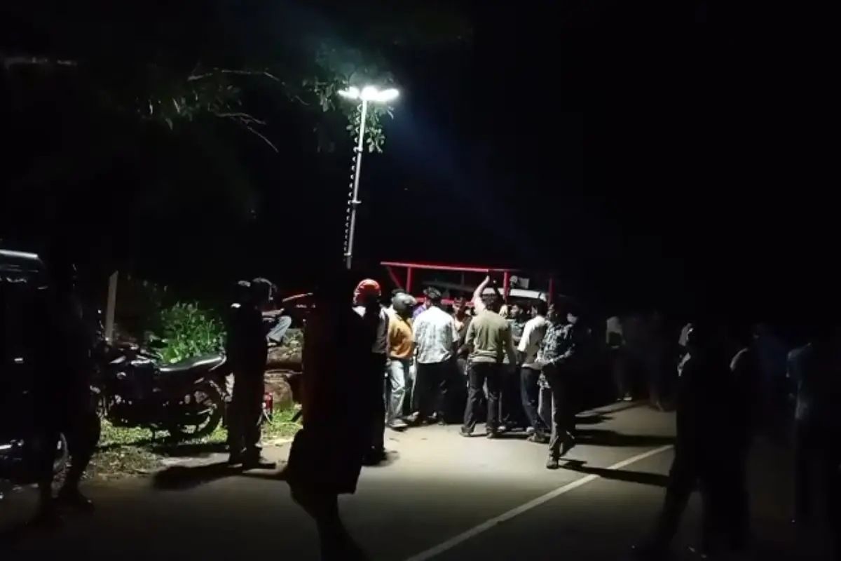 വിദ്യാർഥിക​ൾക്കായി നടത്തിയ തിരച്ചിലിൽ നിന്ന്