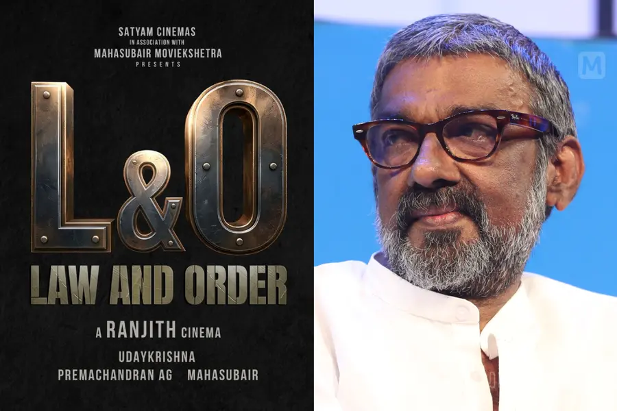 Mammootty Unveils Title Poster For Ranjith's Mass Entertainer Law And Order