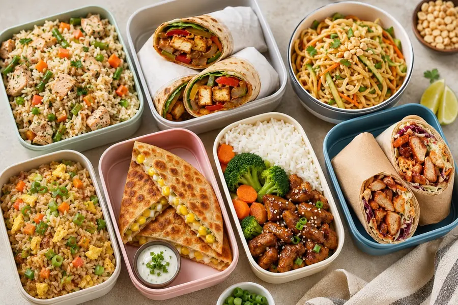 From Korean wraps to fried rice: 7 lunchbox recipes that won't get soggy