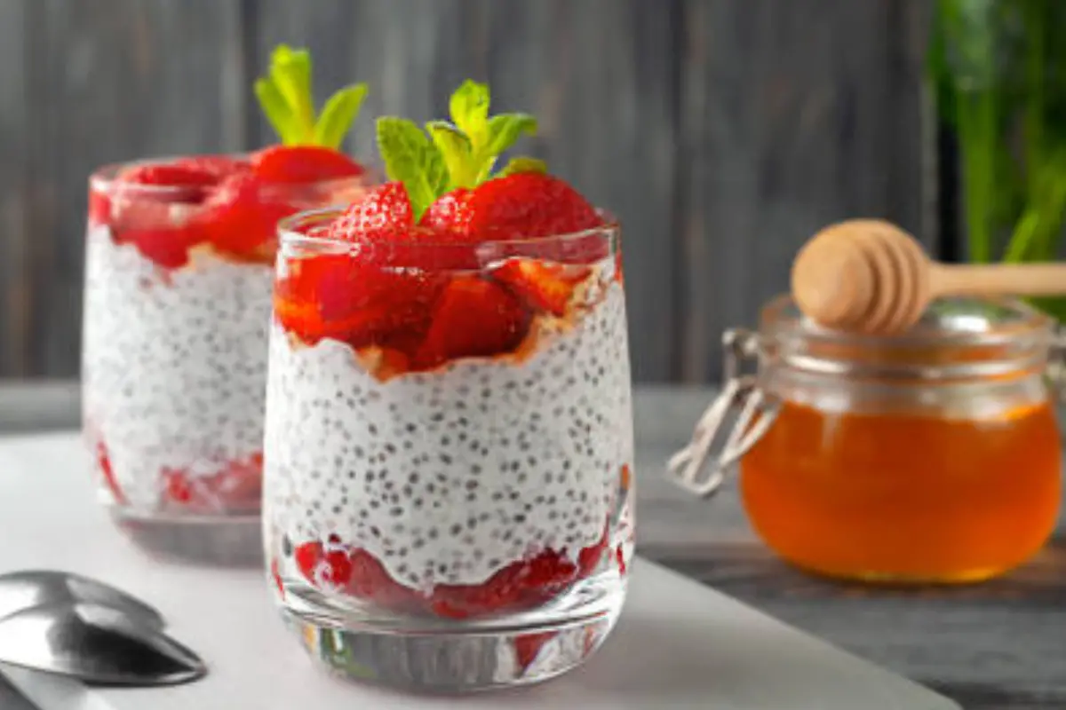 Coconut Chia Pudding with Strawberries | Image: Unsplash