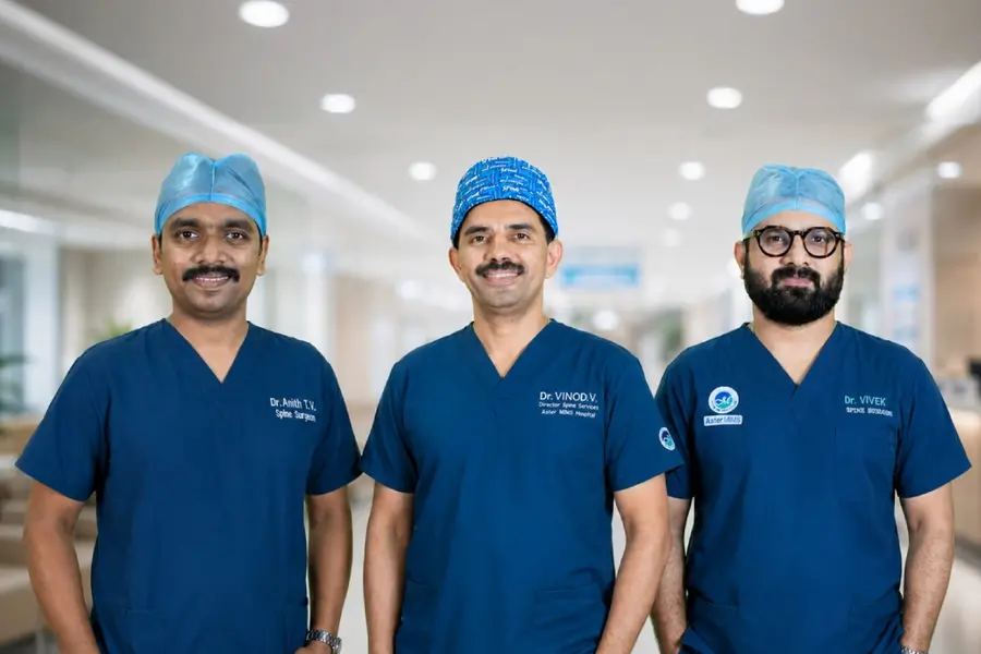 Aster Mims Calicut Successfully Performs States First Active Apex Control Keyhole Spine Surgery For Pediatric Scoliosis