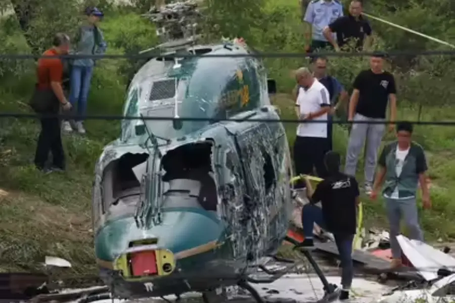 aramco helipcopter