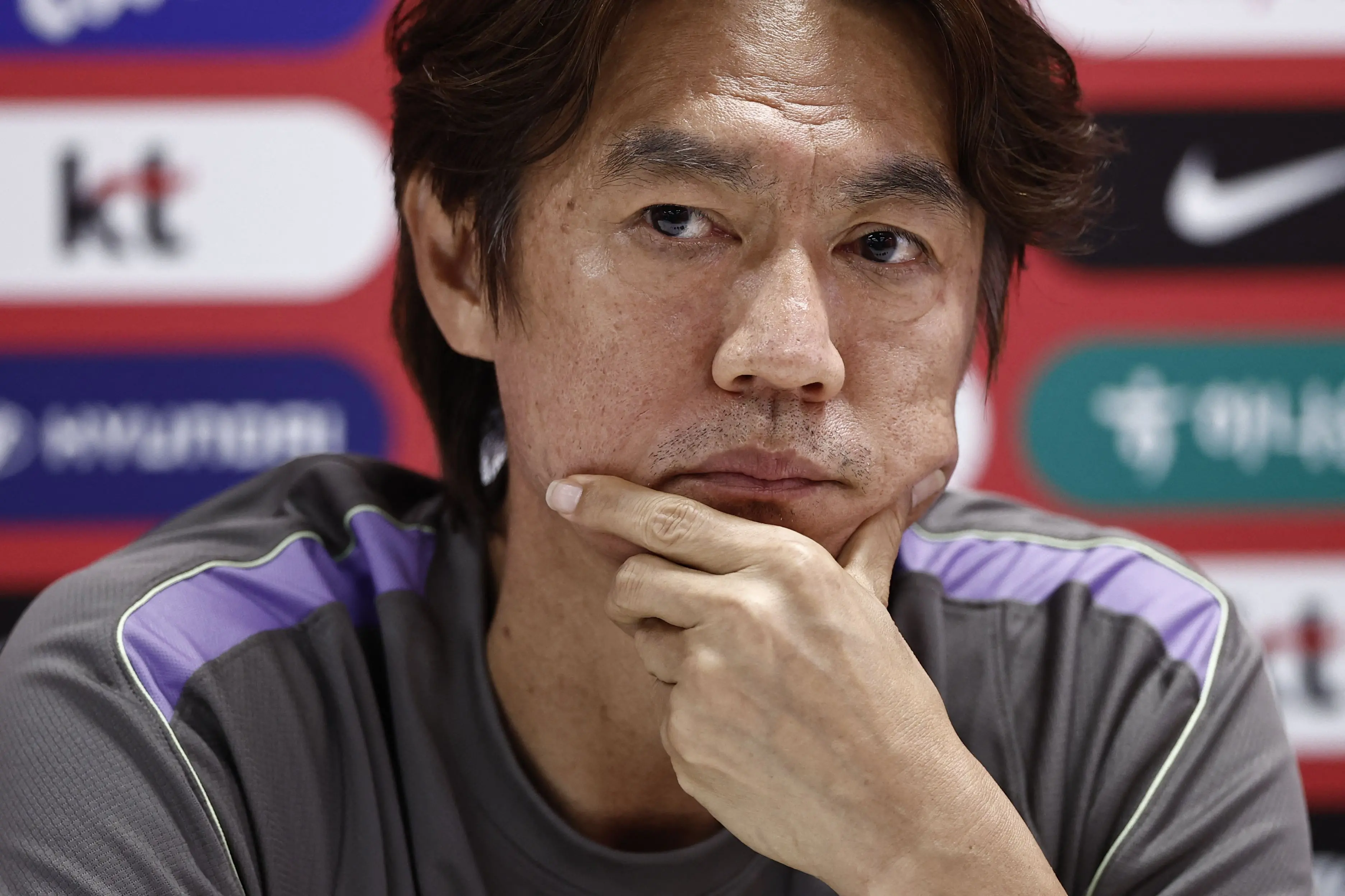 South Korea's head coach Hong Myung-bo | AFP