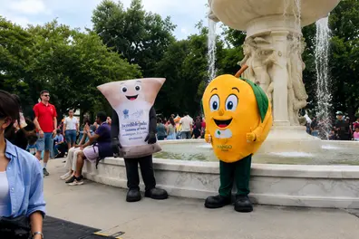 Indian mango festival in Washington draws massive crowds at Dupont Circle