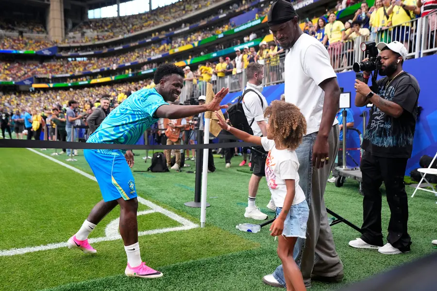 Brazil's Vinicius Junior