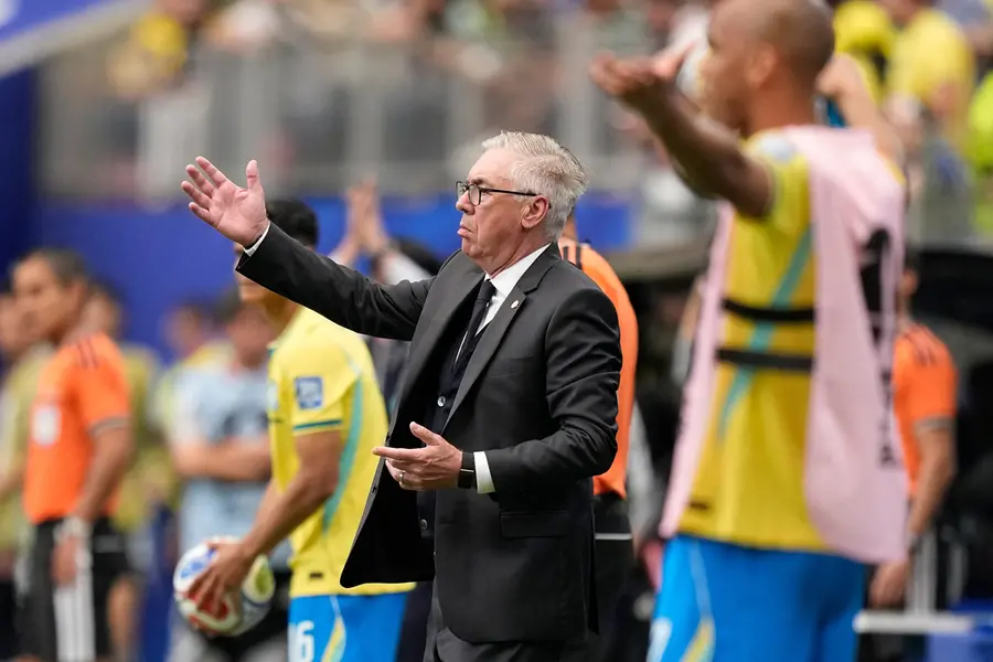 Brazil head coach Carlo Ancelotti