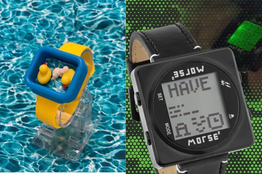 From morse code to rubber ducks: The strangest watches you can buy today