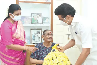 MK Stalin’s mother Dayalu Ammal admitted to hospital following health issues