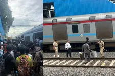 മംഗലാപുരം- ചെന്നൈ ട്രെയിൻ വഴിയിൽ കുടുങ്ങി; യാത്രക്കാരെ സബർബൻ ട്രെയിനിൽ കയറ്റിവിട്ടു