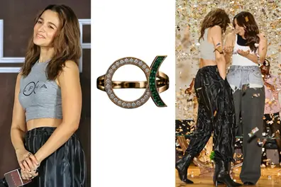 Alia Bhatt's custom Alpha ring is the latest chapter in Bollywood's method dressing era