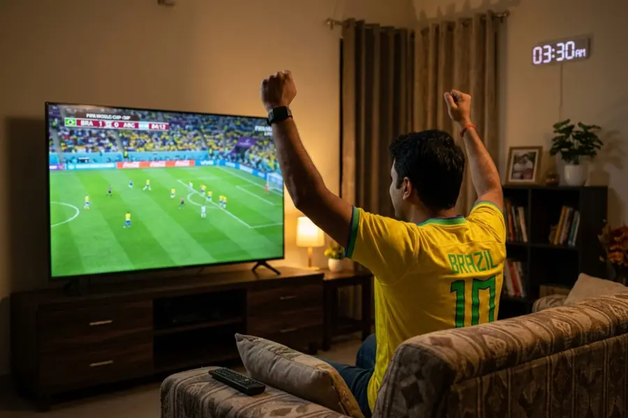 Importance of balancing football entertainment with at least 7 hours of sleep., Understanding the physiological risks of sleep deprivation on the heart and brain., Expert advice on sleep hygiene, including limiting screen time and caffeine.