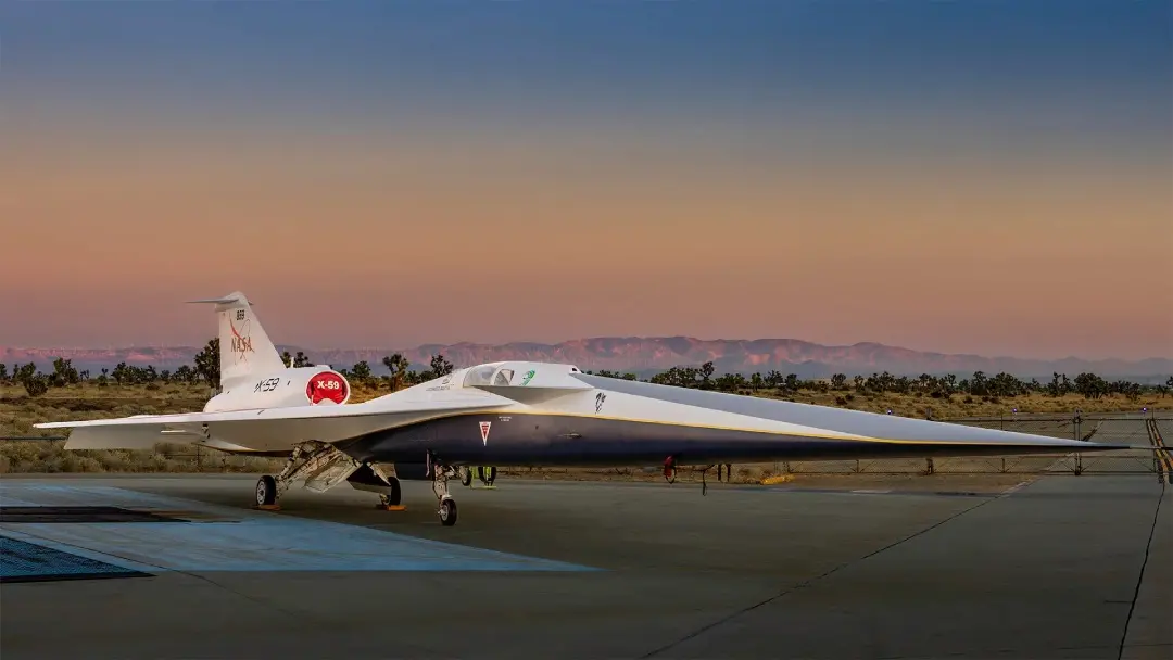X-59 Quiet Supersonic Aircraft | Photo:NASA
