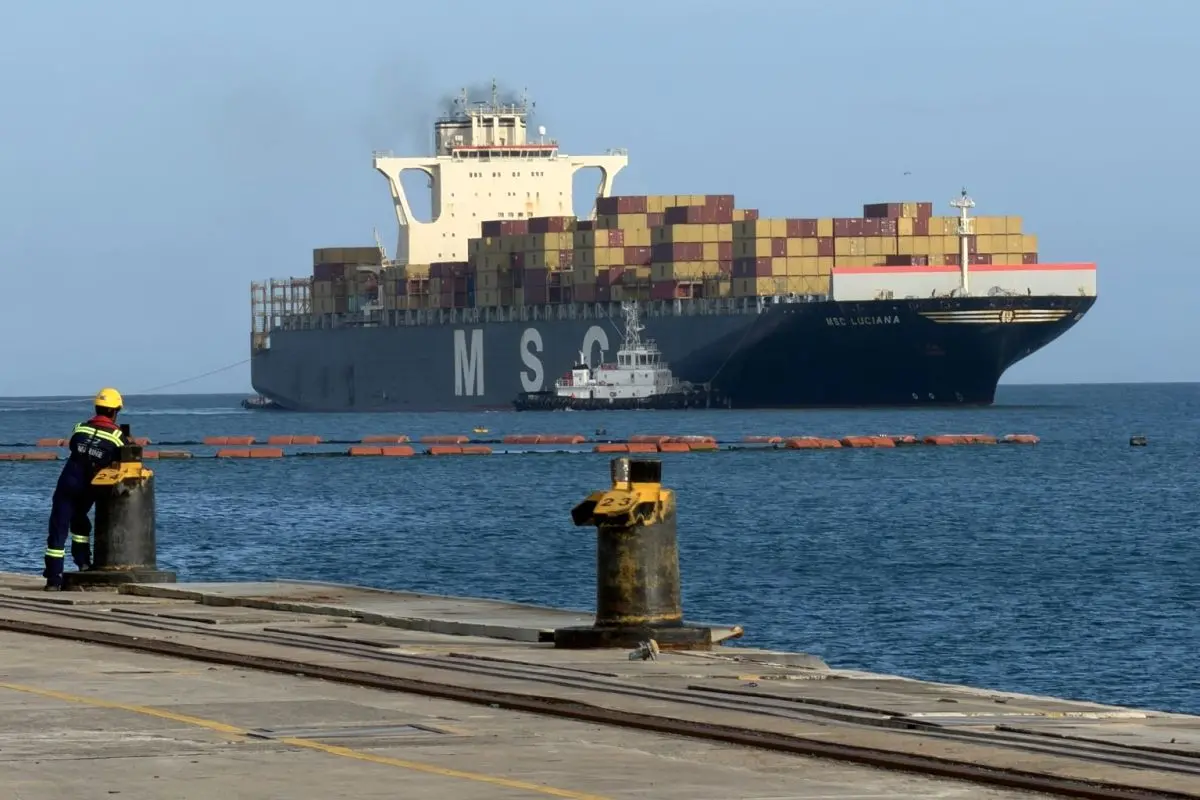 Image Courtesy: Vizhinjam International Seaport/X