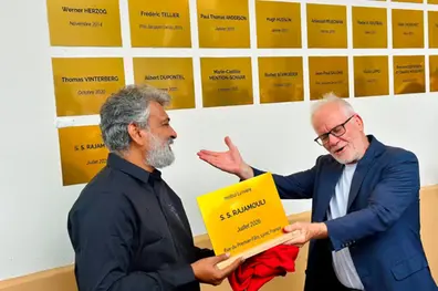 SS Rajamouli honoured at France's Lumière museum, joins Scorsese, Tarantino and Coppola