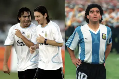 We Argentines feel lucky to have had Maradona first and then Leo Messi: Carlos Tevez