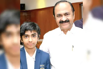 She's only 11 and has two World Chess titles; Kerala CM congratulates her