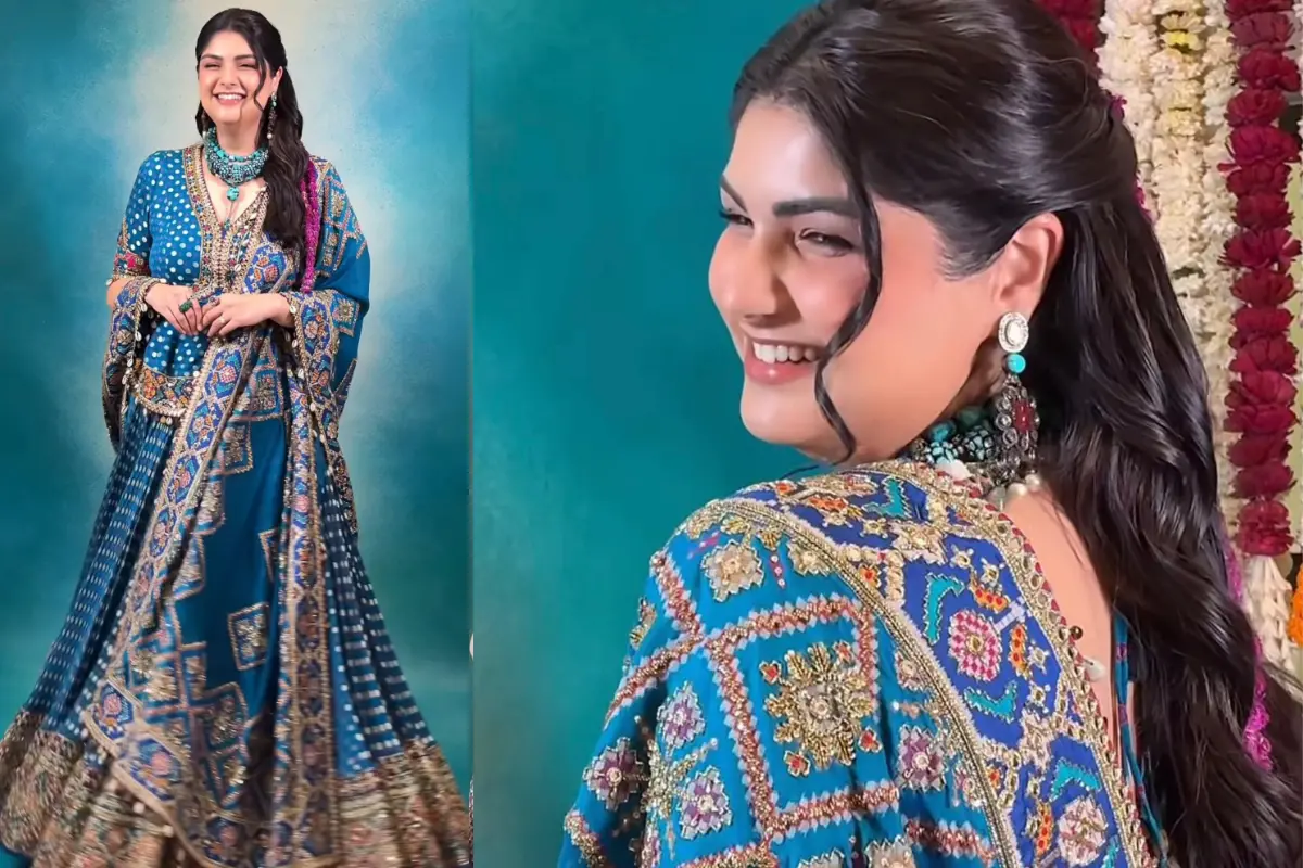 Anushla Kapoor's mehendi outfit honour her family | Image: Anushla Kapoor/ Instagram