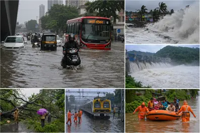 Monsoon fury: Saturday's heavy rain leaves trail of destruction across India