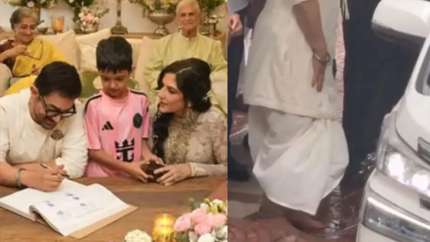 ആമിര് ഖാന്റെ വിവാഹത്തില് നിന്ന് | Photo: instagram