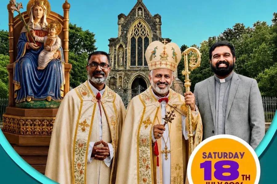 സിറോ മലബാർ വാത്സിങ്ങ്ഹാം തീർത്ഥാടനത്തിന് ഇനി രണ്ടാഴ്ച്ച; മാർ ജോസഫ് സ്രാമ്പിക്കൽ മുഖ്യകാർമ്മികൻ