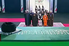 ഇന്ത്യയ്ക്ക് നന്ദി, ഖമനേയിക്കായി വന്നതിൽ; പരസ്പര ബഹുമാനത്തിന്റെ ശക്തമായ പ്രകടനമെന്ന് ഇറാൻ