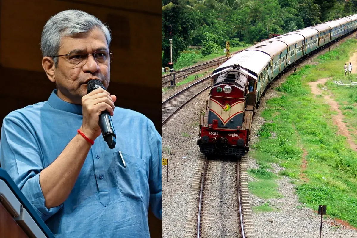 Railway Minister Ashwini Vaishnaw; Representational image | Photos: ANI; Mathrubhumi