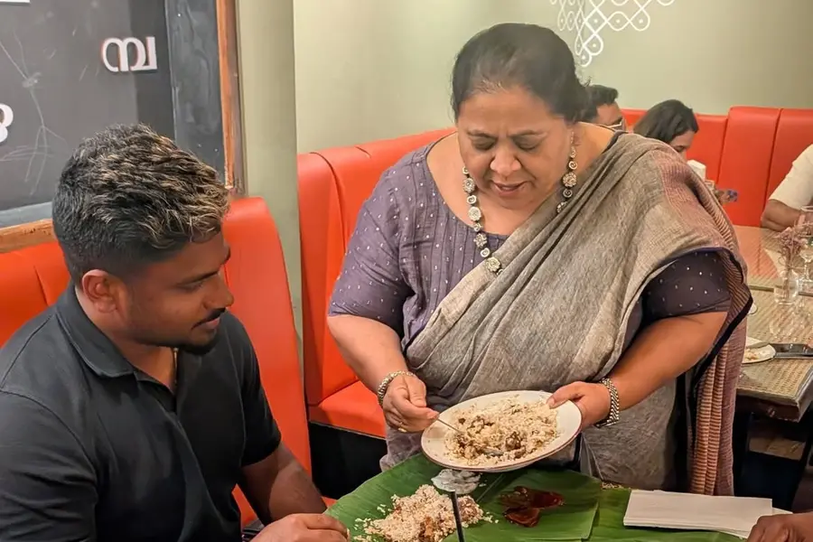 Sanju Samson Malabar Food | സഞ്ജു സാംസണ് മലബാർ വിഭവങ്ങൾ വിളമ്പി ആബിദ ...