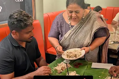 Abida Rasheed brings the taste of Malabar to Sanju Samson in the UK