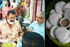 മകന്റെ 'റെക്കമെന്റേഷൻ'; രാമശ്ശേരി ഇഡ്ഡലിയുടെ രുചിയറിഞ്ഞ് കേന്ദ്രമന്ത്രി സുരേഷ് ഗോപി