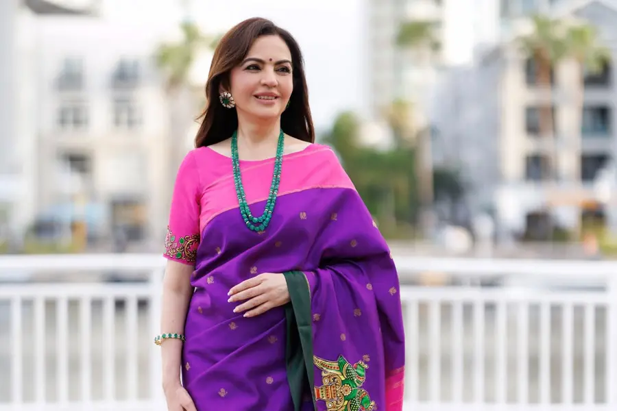 How Nita Ambani's Kanchipuram sari celebrates India's textile heritage