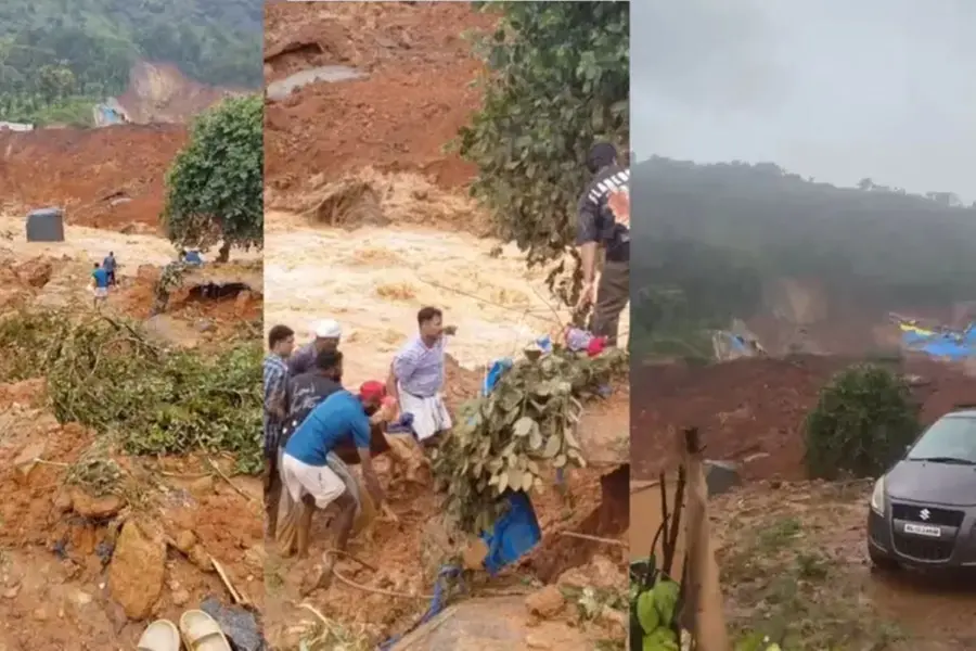 Landslide strikes Wayanad tunnel project zone