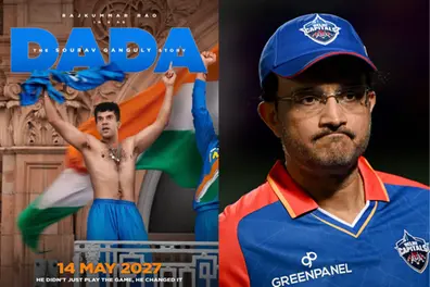 Rajkummar Rao recreates Sourav Ganguly's iconic lord's moment in ‘Dada’ first look