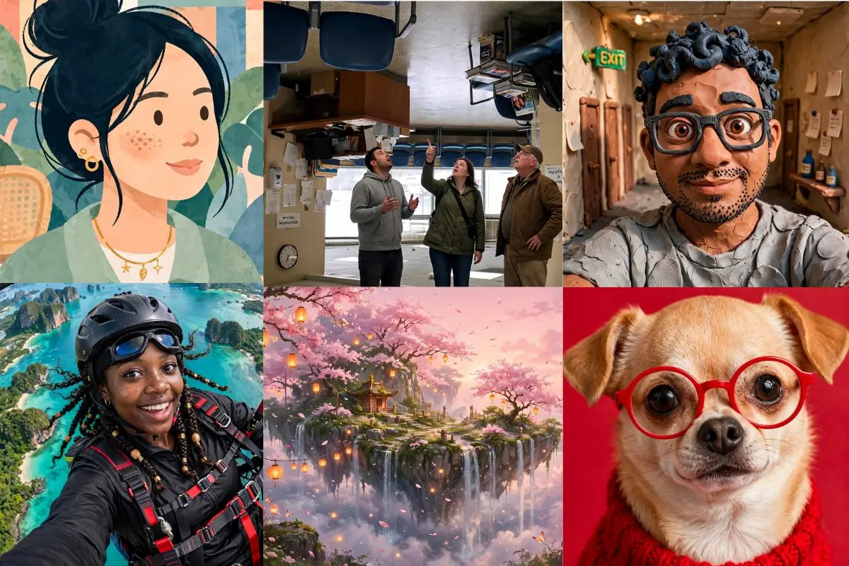 Images released by Meta using Muse Image AI model