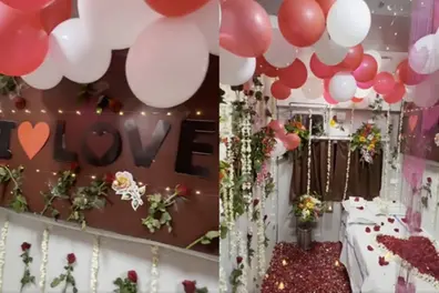 Romance on rails: Railways suspends official after first AC gets viral honeymoon makeover | WATCH
