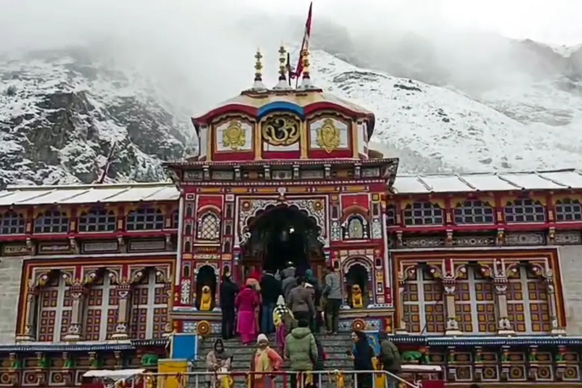 Badrinath Dham in Chamoli | Photo: ANI