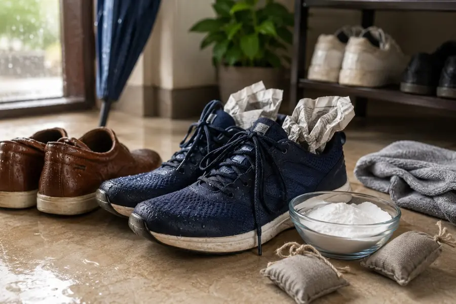 How to get rid of smelly shoes during rainy season? Easy hacks that actually work